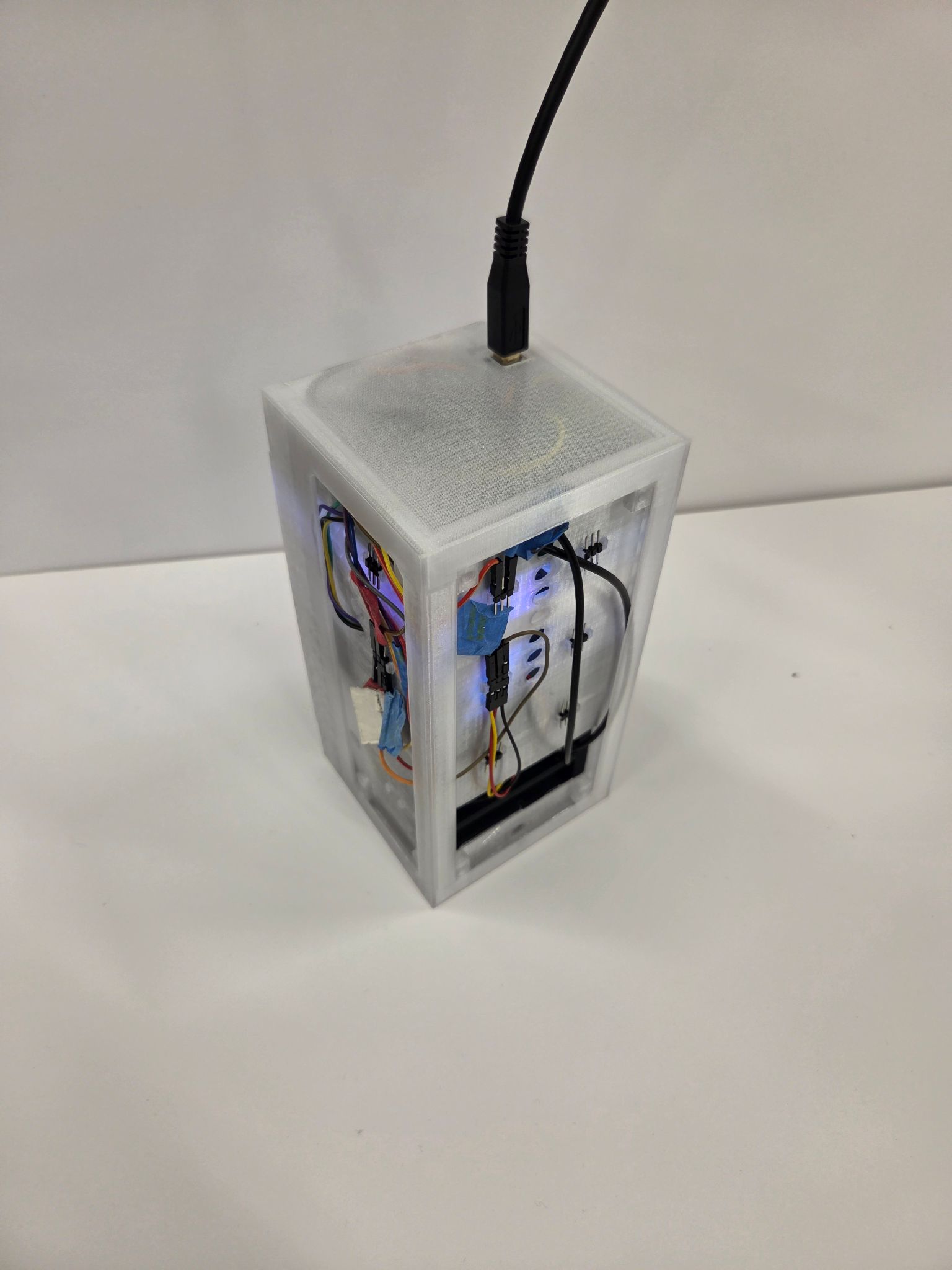 Assembled nanolab — side view