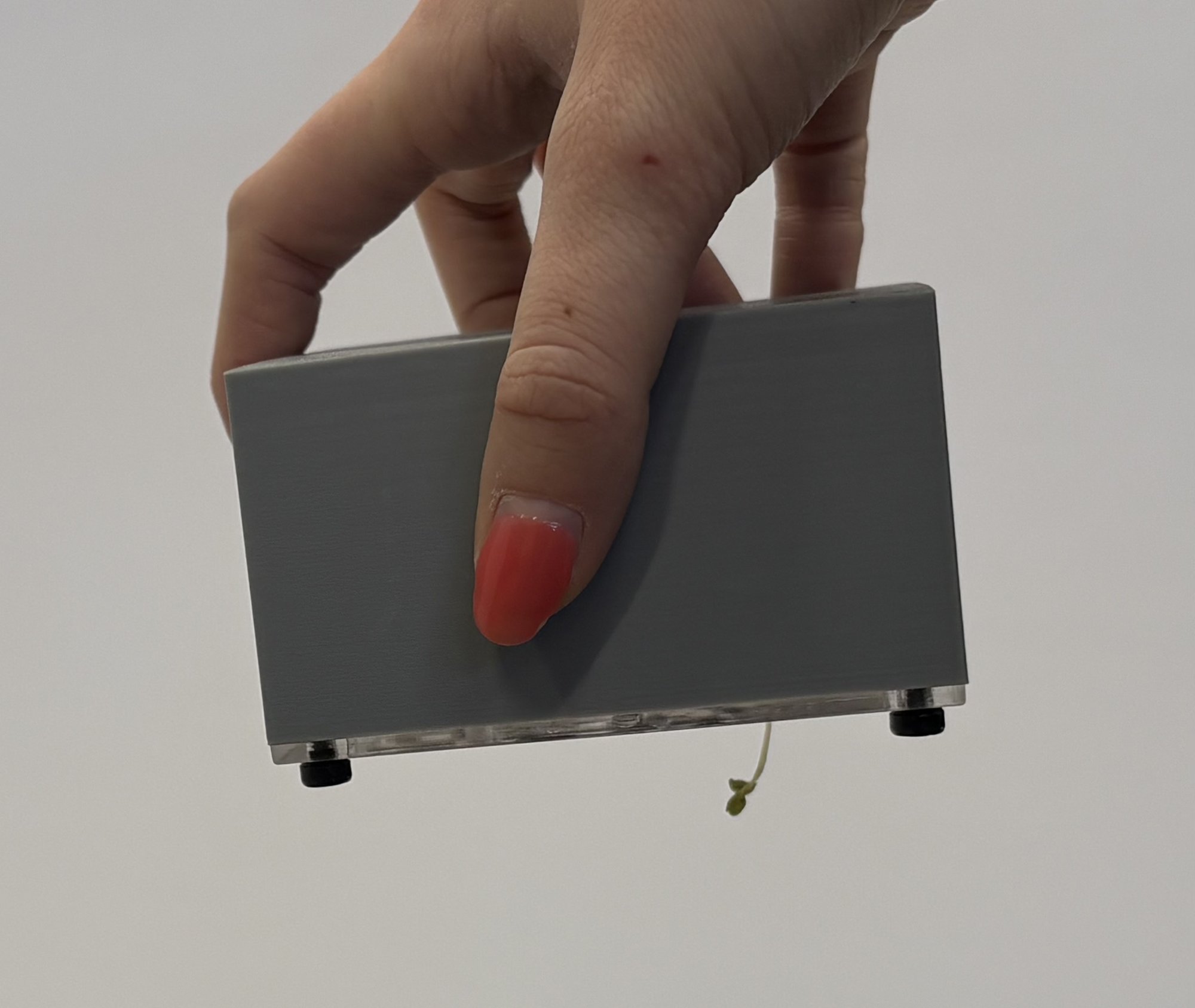 Module held upside down during the one-minute test